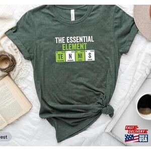 The Essential Element Tennis Shirt Love Rackets Tee
